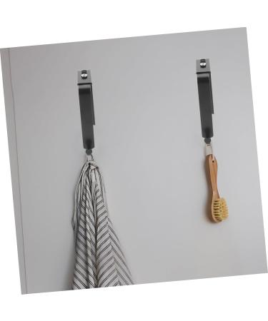 CHILDWEET Door Hook Rack 4pcs Hook Storage Hat Hooks Towel Rack Clothes Hanger Multi-Function Hat Hook Door Hanger Metal - Buy Online on GoSupps.com