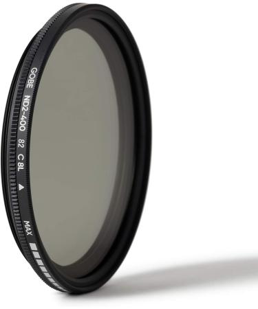 Gobe NDX 82mm Variable ND Lens Filter (1Peak) - High-Quality ND Filter for Optimal Photography Control - Buy Online on GoSupps.com
