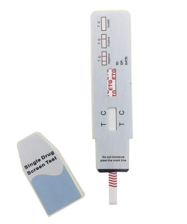 12 Pack ETG Alcohol Urine Test Strips - High Sensitivity & Accuracy (500 ng/ml Cut Off) - English & Spanish Instruction - Single Panel Dip Card Kit - Buy Online on GoSupps.com