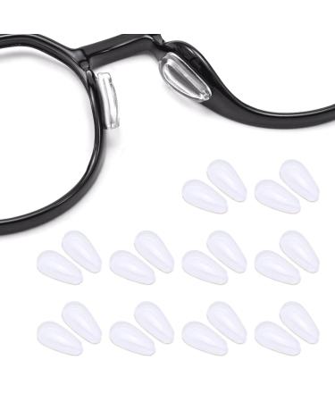 SULIVES Silicone Glasses Nose Pads Stick on Non-Slip Nose Pads Spectacle Nose Pads for Glasses Eyeglasses Sunglasses (White) - Buy Online on GoSupps.com