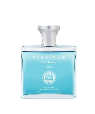 Hybrid & Company Platinum Pour Homme For Men Eau De Toilette Vaporisateur Natural Spray 3.4 Fl Oz PLATINUM POUR HOMME 3.4 Fl Oz (Pack of 1) - Buy Online on GoSupps.com