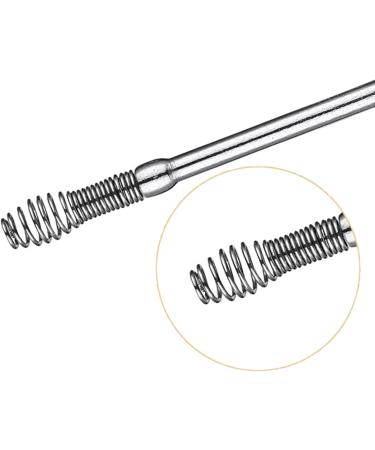 5Pcs Stainless Steel Earwax Remover Tool Set | Easy-to-Use Ear Cleaning Kit for Home | Portable Ear Spoon Cleaner for Ear Canal - Buy Online on GoSupps.com