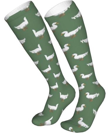 Buy Pekin White Duck & Compression Socks for Men & Women - Best Support for Running & Cycling | International Shipping Available - Buy Online on GoSupps.com