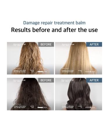 Hydrating Hair Mask & Deep Conditioner Balm | Professional Damage Repair Treatment | Sulfate Paraben & Silicone-Free with Shea Butter & Plant Oils - Buy Online on GoSupps.com