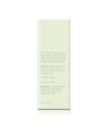 Erase Cleansing Exfoliating & Brightening Powder Organic Oat Flour & Milk Skincare Gentle Exfoliator for All Skin Types French-Inspired Formula 2 Ounce (Pack of 1) - Buy Online on GoSupps.com