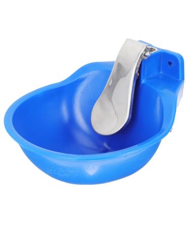 Yardenfun Stainless Sink Farm Feeding Water Bowl Livestock Drinking Bowl Drinking Fountain Tool Large