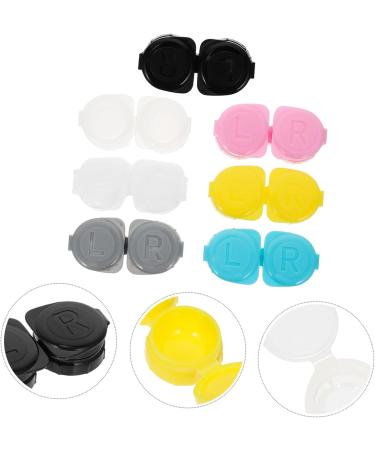 Lalafina 14th Double Glasses Case Tool Stand - Clear Mirror Film Contact Lens & Pencil Storage Container - Silent Vitamin Holder for Lentils - Buy Online on GoSupps.com