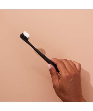 Hello Charcoal Infused Soft Bristle Toothbrush BPA Free Vegan Plant Based Handle 1 Count - Buy Online on GoSupps.com