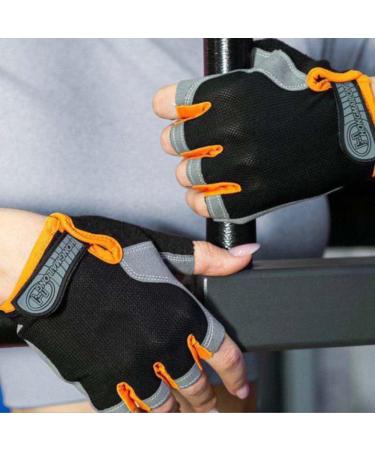 BCBF Children s Bicycle Gloves | Padded Fingerless Sports Riding Gloves for Ages 5-12 - Buy Online on GoSupps.com