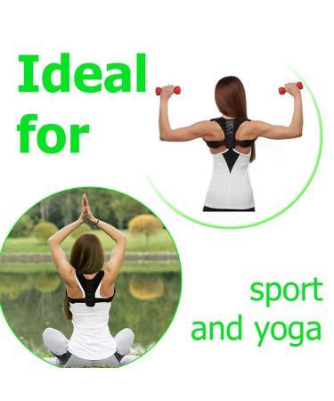 Posture Corrector Back Brace Breathable Anti-Humpback Correction With Clavicle Adjustable Sitting Posture Correction Better life - Buy Online on GoSupps.com