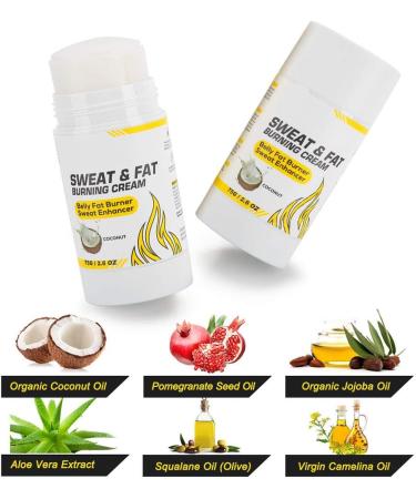 75g Fat Burning Muscle Stimulator Cream Firming Skin Enhancer Promote Sweat Enhance Exercise Effects (White abdominal muscle cream) - Buy Online on GoSupps.com