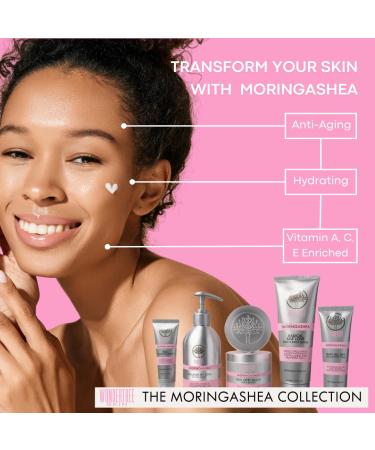 Next Level Glow Body Butter for Melanin-Rich Skin | Natural Moringa Shea & Hyaluronic Acid | 8oz Mango Citrus Scent - Buy Online on GoSupps.com