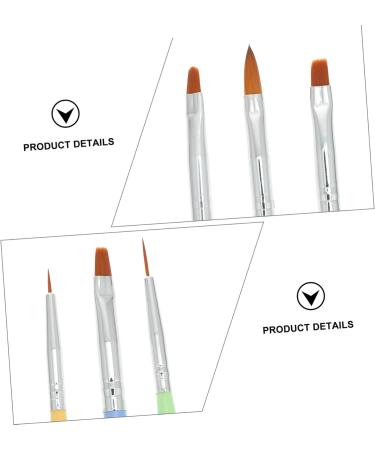 Housoutil 1 Set Nail Pen Gel Nail Brush Nail Supplies Kit Nail Painting Brushes Kit De U as De Gel Nails Supplies Builder Brush Nail Kits Nail Dotting Tool Kit Manicure Lotus Wood Nail Set 16X0.8X0.8CM Assorted Color 1 - Buy Online on GoSupps.com