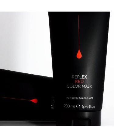 Luxury Reflex Color Mask 200ml - Red: Intense Color Boost for Vibrant Hair - Buy Online on GoSupps.com