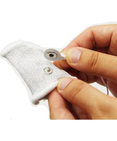 E-stim Adjustable Conductive Loop Accessories - Silver Thread for Tens Stim Finger Massager | International Shipping - Buy Online on GoSupps.com