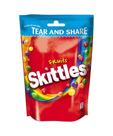 Skittles - Soft candy - pack of 4 sachets of 174g