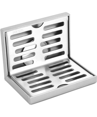 Anti-wear L Stainless Steel Bathroom Tile Insert Floor Drainer Square Corner Floor Drain Wall Corner Floor Drain Square Corner Floor Drain Wall Corner Floor Drain - Buy Online on GoSupps.com