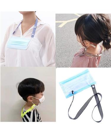 HUIZorbit Face Lanyards Strap Multifunction Mask Strap Extenders Hook Button Mask Strap Kit for Men Women Kids (5PCS-Hook Red Strips) - Buy Online on GoSupps.com