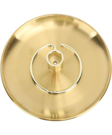 Moxa Coil Holder with Round Base | Removable Moxa Stick Storage for Home | Compact & Gold Edition - International Shipping Available - Buy Online on GoSupps.com