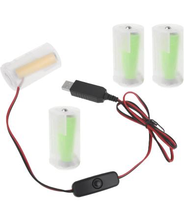 Buy 97cm USB to 6V LR20 Battery Eliminator for Toy Controllers & Water Heaters - Fast International Shipping - Buy Online on GoSupps.com