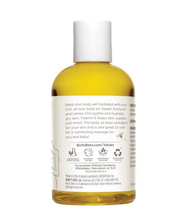 Burt's Bees Mama Body Oil with Vitamin E | 4 fl oz - Nourishing & Hydrating - Buy Online on GoSupps.com