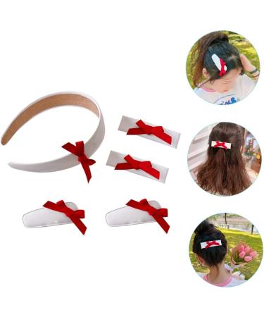 MAGICLULU 1 Set Hairpin Hair Accessories for Barrettes for Hair Band with Clips Headbands for Hair Bows Clips Girl Bows Clips Bows Clips for Headband with Clips - Buy Online on GoSupps.com