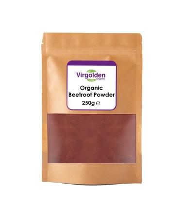 Organic Beetroot Powder 250g by Virgolden Organic