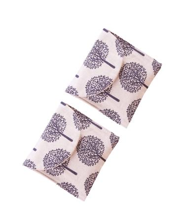 Gleavi 2 STK Small diaper bag bags for periodic documents bag for tie and wallet for women collect pockets small wallet aunt towel as shown size 2