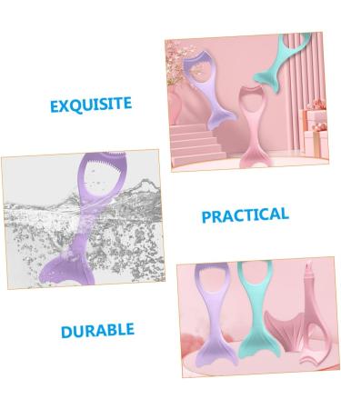 Angoily Makeup Applicator Portable Tool Aid with Vertex Upper Reusable Gel Violet Eyelash Compact Drawing Tail Aids Makeup 15X5.7CM Violet - Buy Online on GoSupps.com