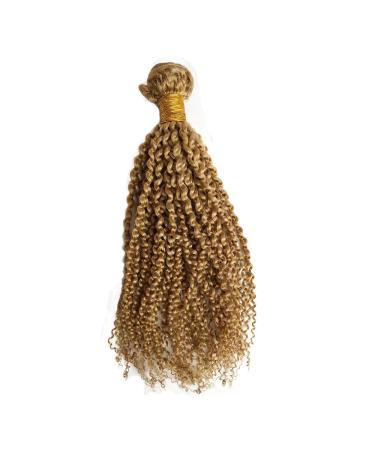 Buy Mila 22 Honeyblond 27# Real Brazilian Virgin Remy Hair Extensions - Kinky Curly 100g/pc - 55cm International Shipping - Buy Online on GoSupps.com