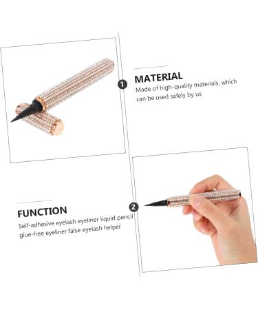 Angoily 1pc Eyeliner Fake Eyelashes Micro Eye Liner Pen Black Eye Beauty Pen Miss Magnetic Retouching Pen 1 count (Pack of 1) As Shown - Buy Online on GoSupps.com