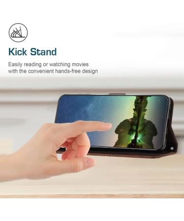 Buy OPPO Reno 5 / Find X3 Lite Case - PU Leather Flipcover Silicon Bumper Magnet Stand - Brown Handy Shell | International Shipping - Buy Online on GoSupps.com