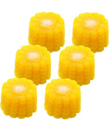 Alipis 18 Pcs Simulated Vegetables Mini Slice Mini Corns Slice Baby Formula Dispenser Corn Stalks Fake Corns Props Mini Decor Display Props Kitchen Decor Fake Lettuce Model Broccoli Pvc Yellowx3pcs 3.8x3.8cmx3pcs - Buy Online on GoSupps.com