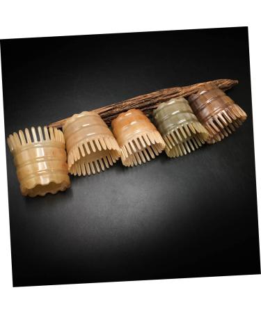 Tovinanna Horn Shampoo Massage Comb | Natural Hair Washing & Scalp Massager for Smoother Hair - Buy Online on GoSupps.com