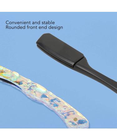 Ergonomic Straight Edge Shaving Razor | Vintage Beard Knife Holder - Zinc Alloy Black - Buy Online on GoSupps.com