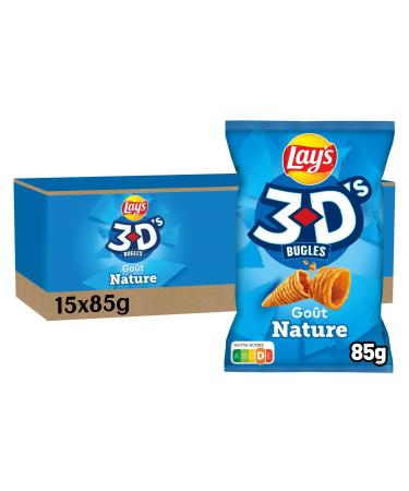 Lay's Lay's 3D's Bugles Nature 85g - Pack of 15