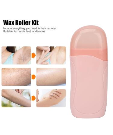 Sonew Roll-On Wax Warmer 40W | Portable Hair Removal Wax Heater with 2 x 100ml Soft Wax Cartridges | EU Plug 220V | Best Wax Depilatory Scooter for Smooth Skin - Buy Online on GoSupps.com