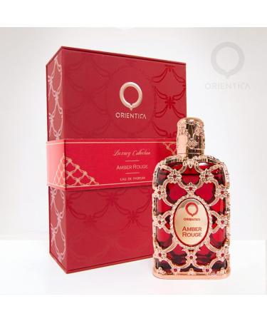 Orientica Amber Rouge 80ml Eau de Parfum Spray | Luxurious Unisex Fragrance with Amber and Seaweed 2.7 Fl Oz (Pack of 1) - Buy Online on GoSupps.com