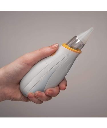 Safety 1st Electronic Nasal Aspirator - Pearl & Grey | Easy, Gentle Nasal Suction - Buy Online on GoSupps.com