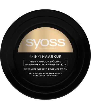Syoss Haarmask Renew 7 Boost 500ml | 4-in-1 Hair Treatment for Damaged Hair | Repair Mask Reduces Split Ends by 90% - Buy Online on GoSupps.com