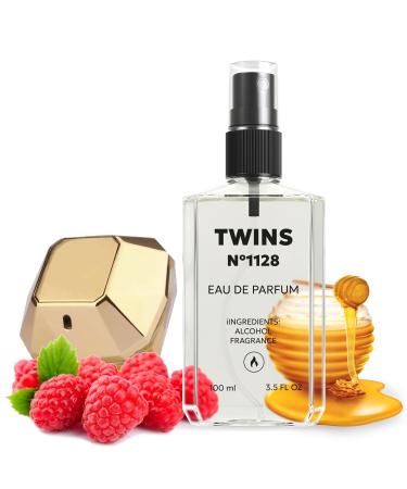 TWINS Impression of Lad. Mil | Perfume for Women Eau de Parfum | No.1128 | 3.4 Fl Oz / 100 ml Paco Rabanne Lad. Mil Impression