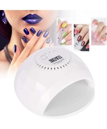WCHIUOE 120W UV LED Nail Lamp - Fast-Drying Gel Polish Dryer & Manicure Tool | EU Standard Nail Art Light - Buy Online on GoSupps.com