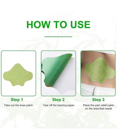 ANSTUGLE Flexiknee Natural Herbal Knee Patches (24PCS) - Support and Relief for Knee Pain - Buy Online on GoSupps.com