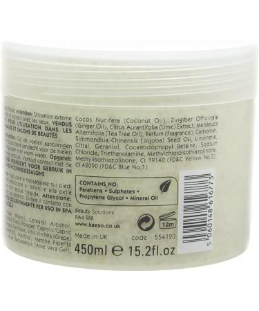 Kaeso Lime and Ginger Tingle Foot Scrub 450ml - Fresh Lime - Pack of 1 - Buy Online on GoSupps.com