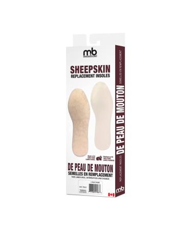 Moneysworth & Best Sheepskin Replacement Insole Size 9