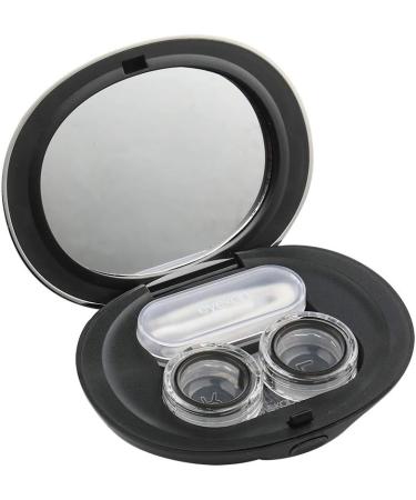 MUDOR Exquisite Contact Lens Case Travel Kit with Remover Tool, Tweezers, No Leak Organizer - Black - Buy Online on GoSupps.com