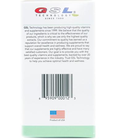 GSL Technology Original Sugar Balance 1000mg Bitter Melon Extract Made in USA (30 Count) - Buy Online on GoSupps.com