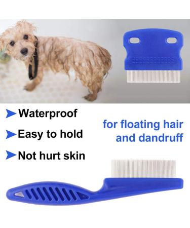 Premium 6-Part Pet Grooming Massage Comb Set for Cats & Dogs - Effective Flea Lice & Tick Removal Tools - Buy Online on GoSupps.com