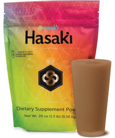 Buy Sanki Global Chocolate Hasaki Dietary Supplements Powder - 20oz Gut Health & Nutrition Booster | Japanese Origin - Buy Online on GoSupps.com
