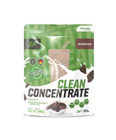 Zec+ Nutrition Clean Concentrate 1000 g Chocolate flavour Whey protein powder Chocolate 1 kg (1 pack)